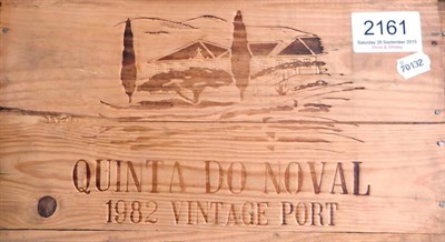 Lot 2161 - Quinta do Noval 1982, vintage port, owc (twelve bottles)