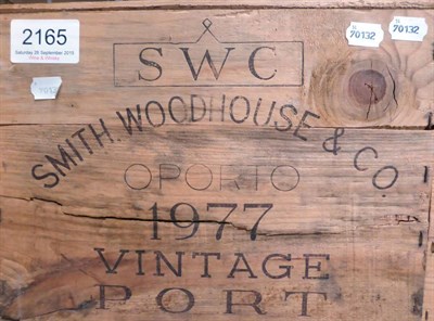 Lot 2165 - Smith Woodhouse 1977, vintage port, owc (twelve bottles)