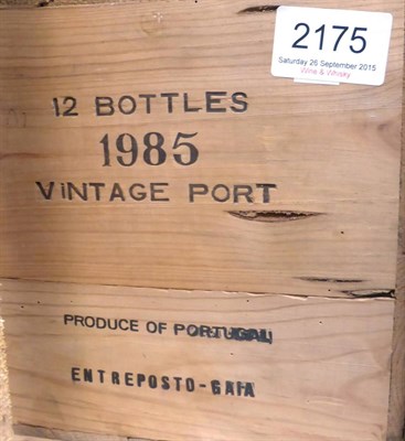 Lot 2175 - Warre 1985, vintage port, owc (twelve bottles)