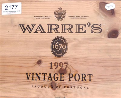 Lot 2177 - Warre 1997, vintage port, owc (twelve bottles)