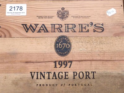 Lot 2178 - Warre 1997, vintage port, owc (twelve bottles)