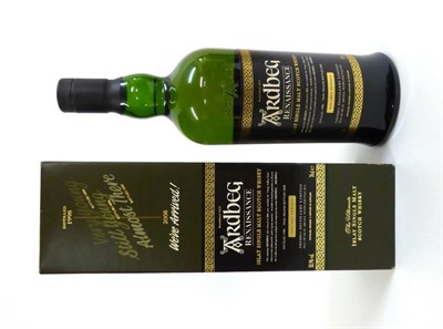 Lot 2220 - Ardbeg Renaissance, distilled 1998, final release bottled 2008, 70cl, 55.9%, in original carton