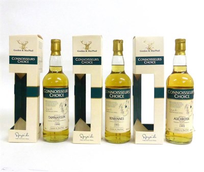 Lot 2229 - Benrinnes 1993 Connoisseurs Choice, bottled 2010, 70cl, 43%, in original carton; Tamnavulin...