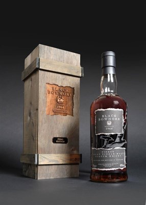 Lot 2230 - Black Bowmore Final Edition, distilled 1964 bottled 1995, 70cl, 49%, with original presentation...