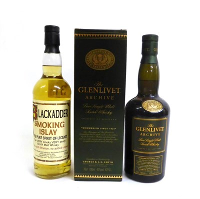 Lot 2231 - Blackadder Smoking Islay, The Very Smoky, Very Peaty Islay Malt Whisky, cask 2003/07, 70cl,...