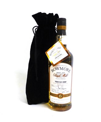 Lot 2233 - Bowmore Feis Ile 2006 6 Year Old, distilled 1999, bottle No. 091/600, 70cl, 57.4%, with...