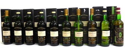 Lot 2246 - Cadenhead's Authentic Collection Comprising: Ardmore 13 Year Old 1978; Caperdonich 20 year Old...