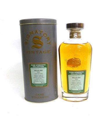 Lot 2260 - Dallas Dhu 1975 30 Year Old Signatory Vintage, bottled 2006, cask No.1493, bottle 14/184, 70cl,...