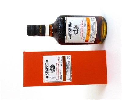 Lot 2262 - Edradour 1993 18 Year Old Oloroso Sherry Cask, bottled 1993, cask No.301, bottle 26/599, 70cl,...