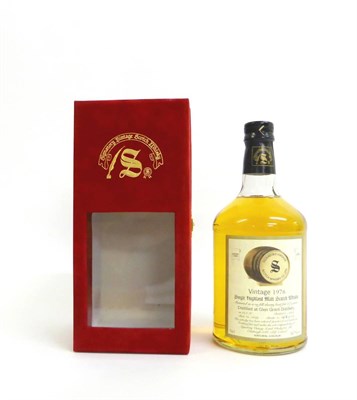 Lot 2273 - Glen Grant 1976 27 Year Old Signatory Vintage, bottled 2003, cask No. 03/89, bottle 123/319,...