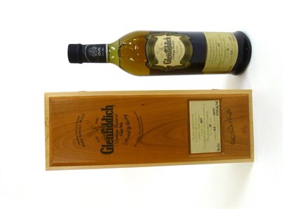 Lot 2279 - Glenfiddich Vintage Reserve 1965 Over 35 Year Old, cask No.10837, bottle 408, 70cl, 47.8%, in...