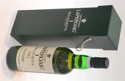 Lot 2308 - Laphroaig Highgrove Edition 1991, 70cl, 43%, in original presentation carton