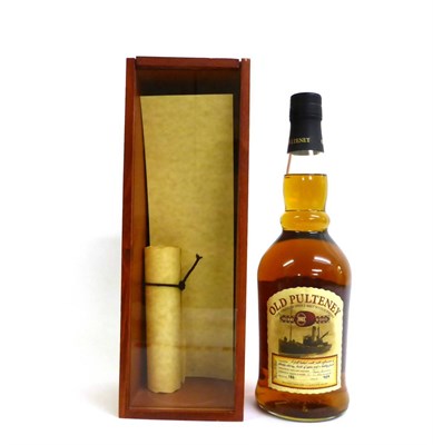 Lot 2323 - Old Pulteney 1983 Sherry Wood, cask No.929, bottle No.186, 70cl, 58.4%, in original...