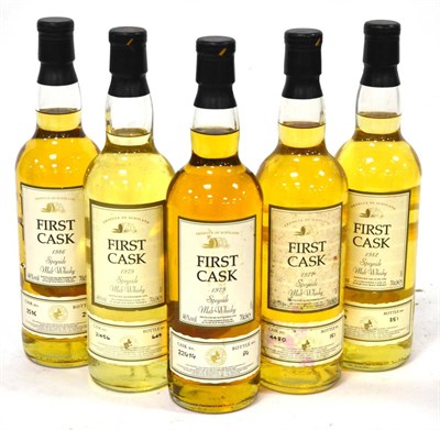 Lot 2332 - Speyside First Cask Releases Comprising: Imperial 1982 24 Year Old Cask 3969; Strathmill 1977...