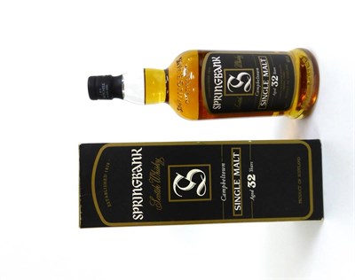 Lot 2337 - Springbank 32 Year Old, 70cl, 46%, in original carton