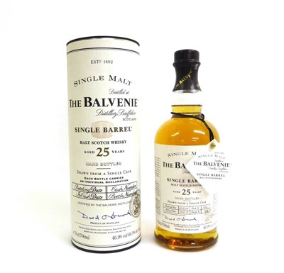 Lot 2350 - The Balvenie 25 Year Old Single Barrel, distilled 1978 bottled 2004, cask No. 6468, bottle No....