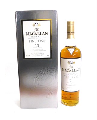 Lot 2372 - The Macallan 21 Year Old Fine Oak, 700ml, 43%, in original presentation case