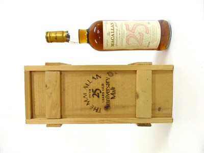 Lot 2373 - The Macallan 25 Year Old Anniversary Malt 1964, Single Highland Malt Scotch Whisky, bottled...