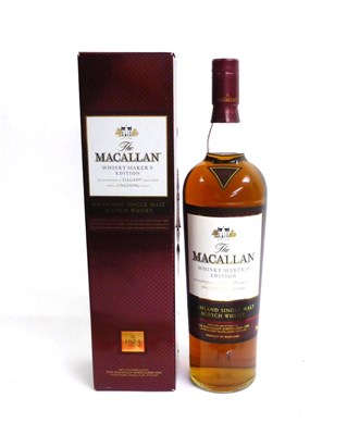 Lot 2379 - The Macallan Whisky Makers Edition, litre, 42%, in original carton