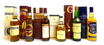 Lot 2406 - A Mixed Parcel of Whisky Comprising: The Glendronach 12 Year Old, The Singleton 10 Year Old,...