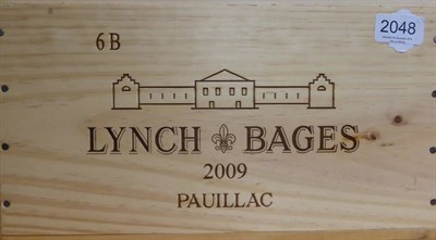 Lot 2048 - Chateau Lynch Bages 2009, Pauillac, half case, owc (six bottles)