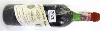 Lot 2070 - Cheval Blanc 1975, St Emilion U: top shoulder