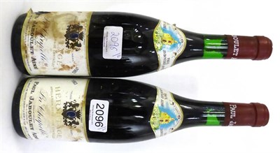 Lot 2096 - Paul Jaboulet Aine Hermitage La Chapelle 1983 (x2) (two bottles) U: 1.2cm, 2.2cm, tatty labels