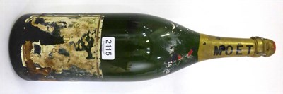Lot 2115 - Moet et Chandon 1966, vintage champagne, Jeroboam (double magnum)  U: 1.5cm inverted, very bin...