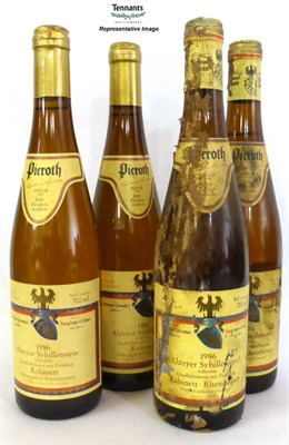 Lot 2134 - Pieroth Alzeyer Sybillenstein Kabinett 1986 (x12) (twelve bottles) U: three various bottlings