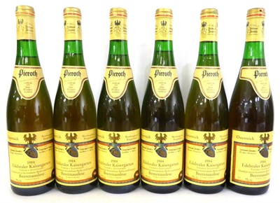 Lot 2136 - Pieroth Edelstaler Kaisergarten Beerenauslese 1984 (x6) (six bottles)
