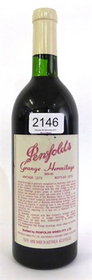 Lot 2146 - Penfolds Grange Bin 95 1978 U: very top shoulder