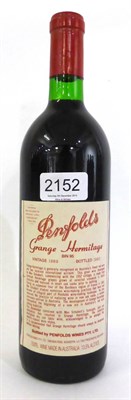 Lot 2152 - Penfolds Grange Bin 95 1989 U: just into neck