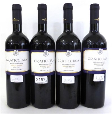 Lot 2157 - Agricole Vallone Graticciaia 2010 (x4) (four bottles)