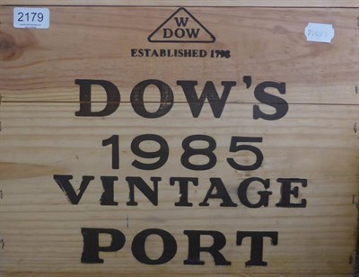 Lot 2179 - Dow 1985, vintage port, owc (twelve bottles)