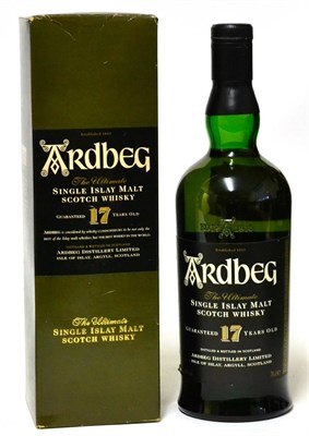 Lot 2235 - Ardbeg 17 Year Old Ardbeg Bottling, 70cl, 40%, in original carton