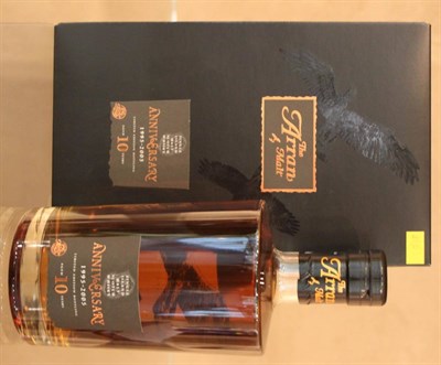 Lot 2237 - Arran 10 Year Old 1995-2005 Anniversary, limited edition, bottle 1104/1200, 70cl, 46%, in...
