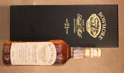 Lot 2241 - Bowmore 21 Year Old (Old Style), 70cl, 43%, in original presentation case