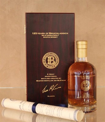 Lot 2244 - Bruichladdich 35 Year Old 125th Anniversary, distilled 1970 bottled 2006, bottle 274/2502,...