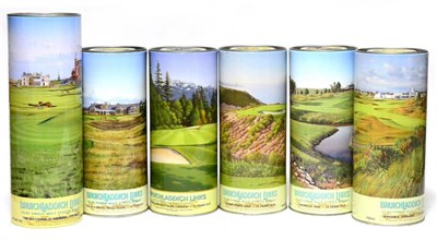 Lot 2246 - Bruichladdich Links Comprising: The Old Course, St Andrews, 17th Hole (litre); Vancouver (16...