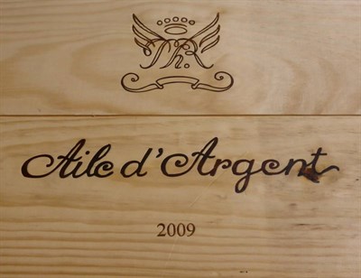 Lot 2000 - Baron Philippe de Rothschild Aile d'Argent Blanc du Chateau Mouton Rothschild 2009, owc (twelve...