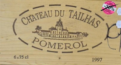 Lot 2026 - Chateau du Tailhas 1997, Pomerol, half case, owc (six bottles)