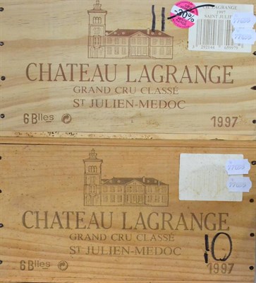 Lot 2044 - Chateau Lagrange 1997, Saint-Julien, half case, owc (x2) (twelve bottles)