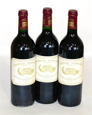 Lot 2057 - Chateau Margaux 1993, Margaux (x3) (three bottles) U: into neck