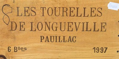 Lot 2072 - Chateau Pichon-Longueville Baron Les Tourelles de Longueville 1997, Pauillac, half case, owc...