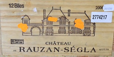Lot 2077 - Chateau Rauzan-Segla 2006, Margaux, owc (twelve bottles)