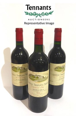 Lot 2081 - Chateau Troplong Mondot 1990, Saint-Emilion Grand Cru (x12) (twelve bottles) U: all into neck...