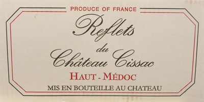 Lot 2086 - Reflects du Chateau Cissac 2010, Haut Medoc, oc, (twelve bottles)
