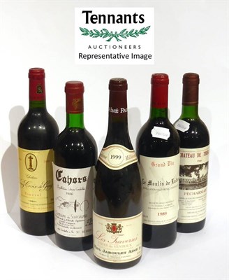 Lot 2088 - A Mixed Parcel of Moslty Cru Borgeois Classified Wine (twenty three bottles) U: viewing essential