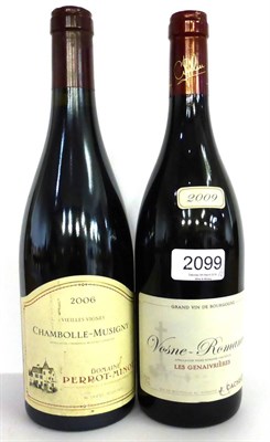 Lot 2099 - Domaine Perrot-Minot Chambolle-Musigny Vieilles Vignes 2006; Domaine Jacques Cacheux...