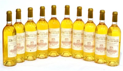 Lot 2114 - Chateau Filhot 1997, Sauternes (x10) (ten bottles) U: into neck